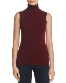 Theory Sleeveless Cashmere Turtleneck  at Bloomingdales